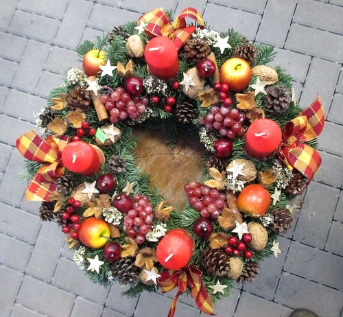 VELKÝ JEDLOVÝ adventní ´VENKOV´ — foto 3