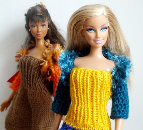Petrolejové bolerko pro Barbie — foto 2