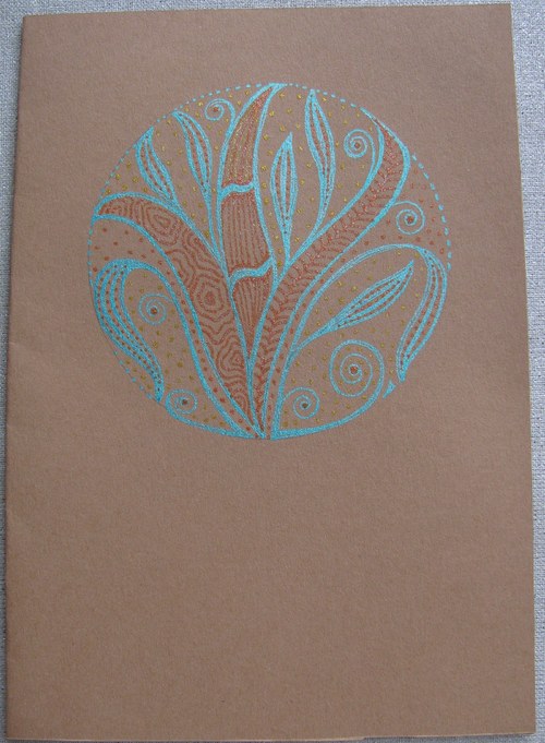 Přáníčko Mandala Zentangle Style — foto 2