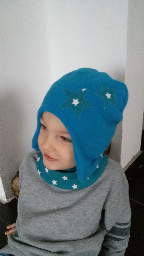 Dětská oboustranná ušanka — foto 2