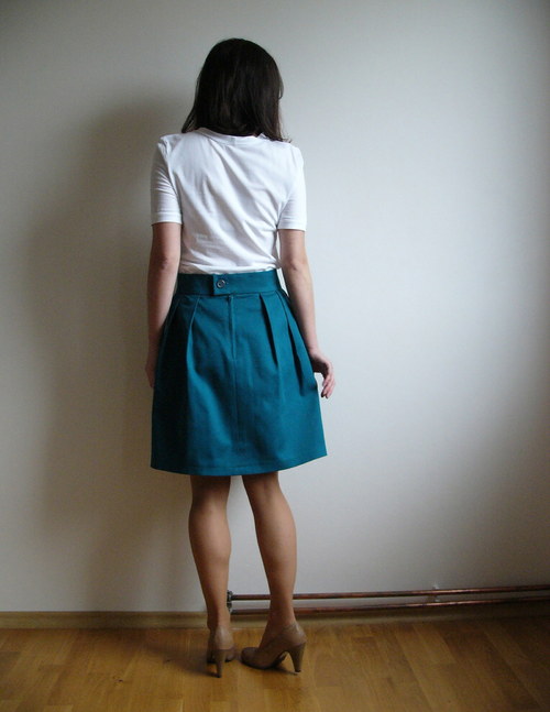 Zelená sukně — foto 3