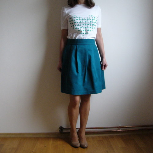 Zelená sukně — foto 4