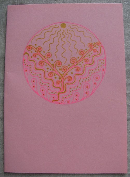Přáníčko Mandala Zentangle Style — foto 2