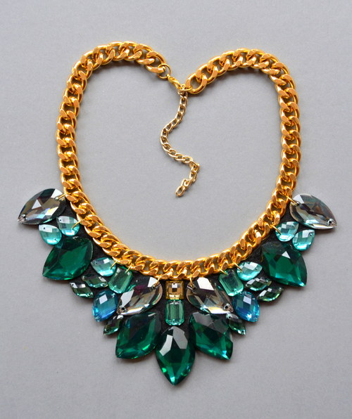 VÝPRODEJ!!! Náhrdelník EMERALD — foto 4