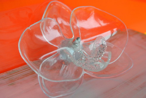 Prstýnek Orchidej Transparent — foto 3