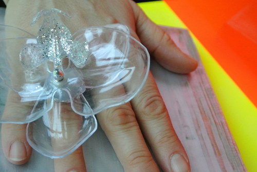 Prstýnek Orchidej Transparent — foto 5