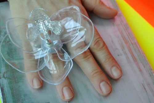 Prstýnek Orchidej Transparent — foto 6