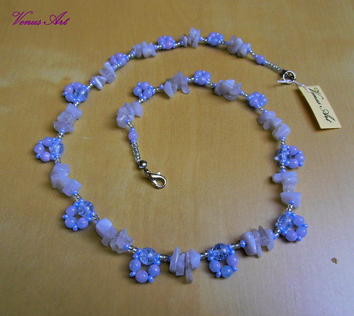 Náhrdelník s minerály "Chalcedon" — foto 3