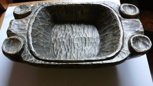 Dřevěná (lípa) mísa 32x20x8 cm — foto 2