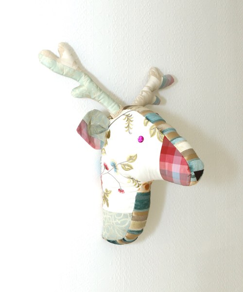 Sobí 3D Polštář Rigoletto Hedvábí Patchwork — foto 2