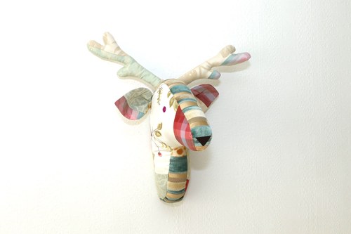 Sobí 3D Polštář Rigoletto Hedvábí Patchwork — foto 3