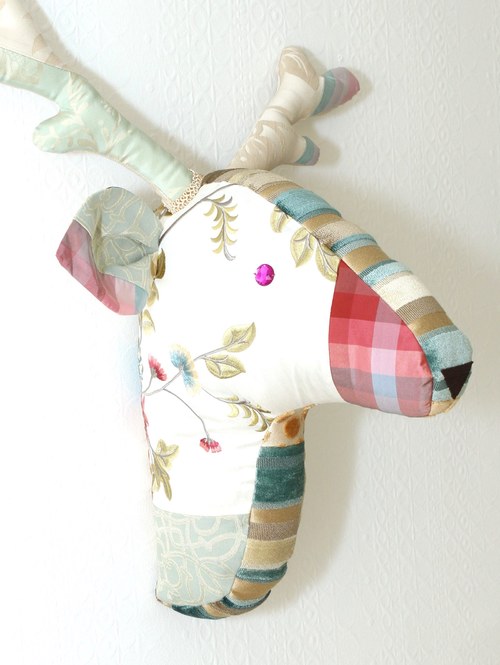 Sobí 3D Polštář Rigoletto Hedvábí Patchwork — foto 6