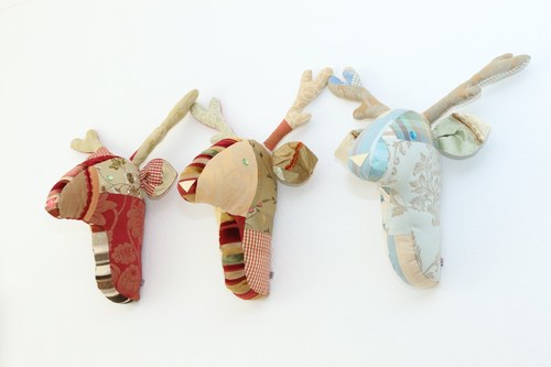 Sobí 3D Polštář Hanbury Hedvábí Patchwork — foto 2