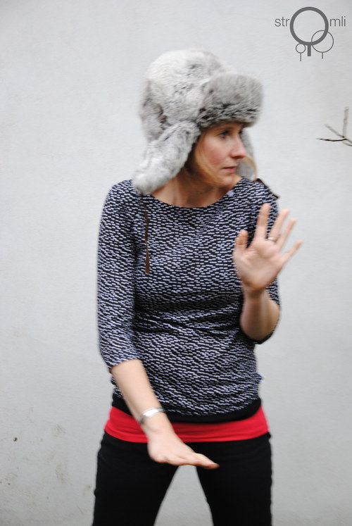 Černé s puntíkem, vel XL — foto 2