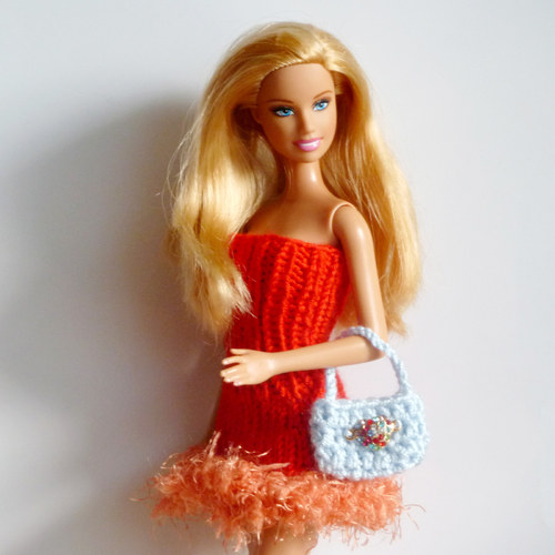 Bledě modrá kabelka pro Barbie — foto 2