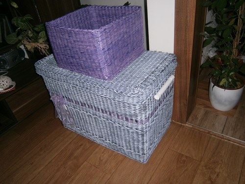 Romantická truhla s košem — foto 4
