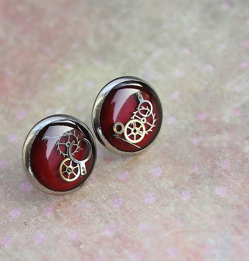 Burgundy circles — foto 2