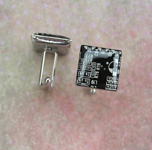 IT manžetové knoflíčky /black/ — foto 2