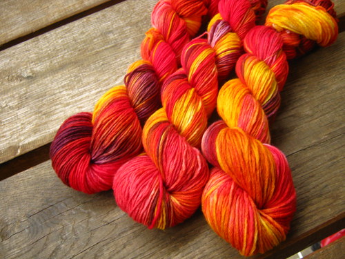 100% merino "Hořící podzim" — foto 2
