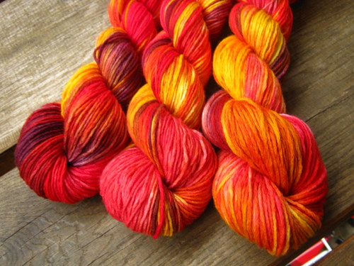 100% merino "Hořící podzim" — foto 3