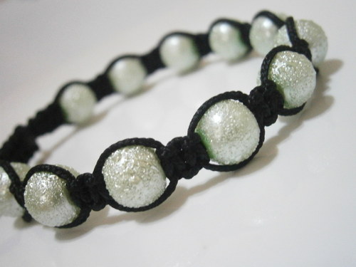 Macramé náramek — foto 4