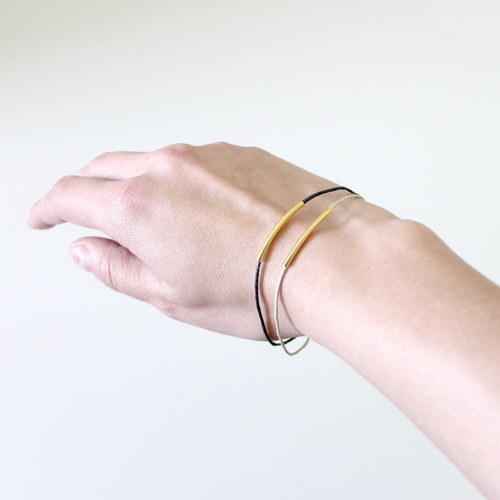 Silver&light brown tube — foto 4