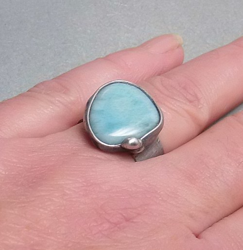 Mořská pěna (larimar) — foto 2
