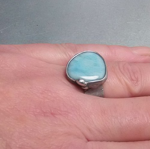 Mořská pěna (larimar) — foto 4