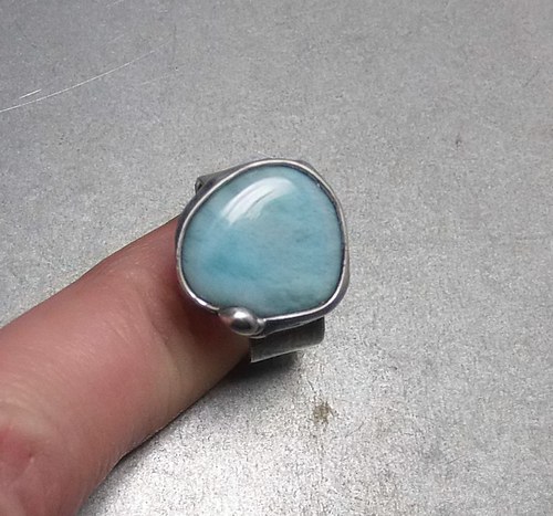 Mořská pěna (larimar) — foto 5