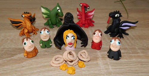 S DRAKY DO PODZEMÍ, figurky II — foto 3