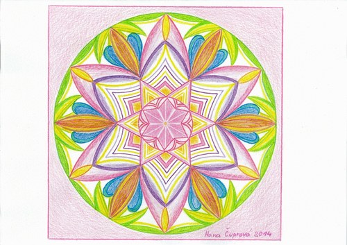 Mandala-Exotika,nový směr-modrá — foto 2