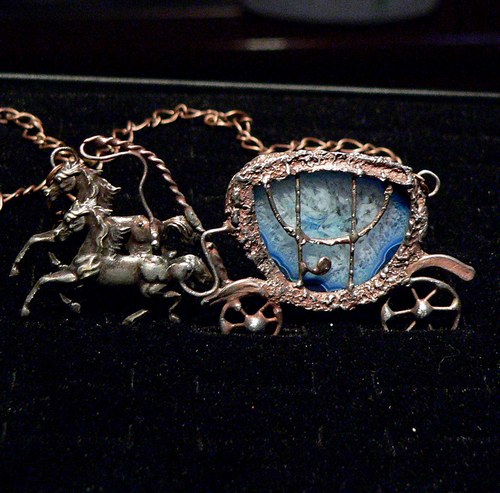 Kočár pro Popelku - náhrdelník — foto 4