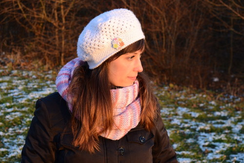 Háčkovaný baret — foto 3