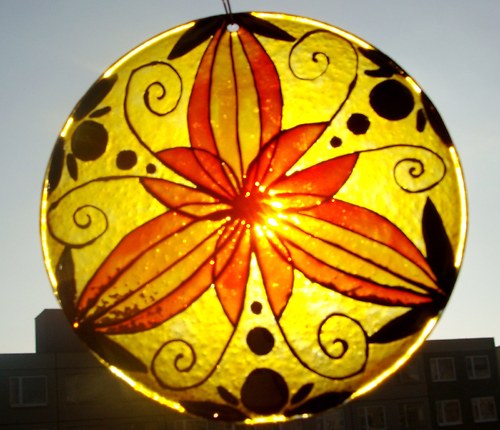 Mandala Divoká orchidej — foto 3