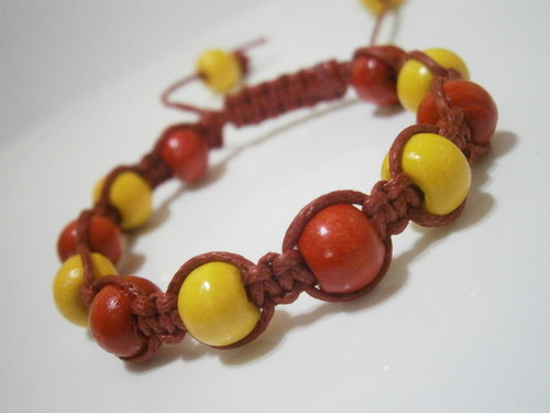 Dětský náramek (macramé) — foto 3
