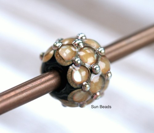 Perlorodka hnědá soudek - průvlek 5 mm — foto 2