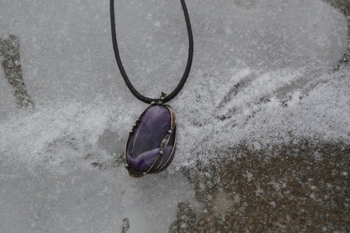 Ametystový amulet — foto 4