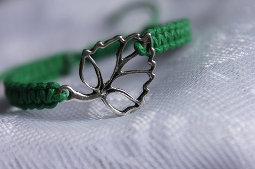 Náramek macramé/shamballa — foto 3
