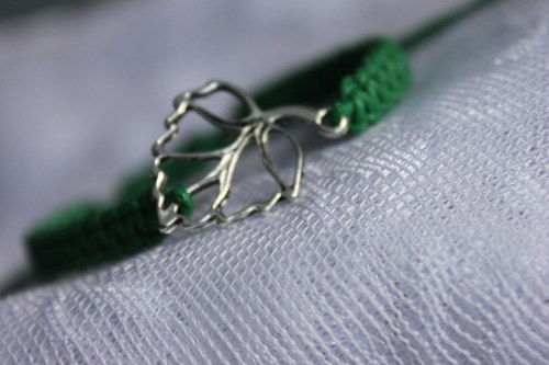Náramek macramé/shamballa — foto 4