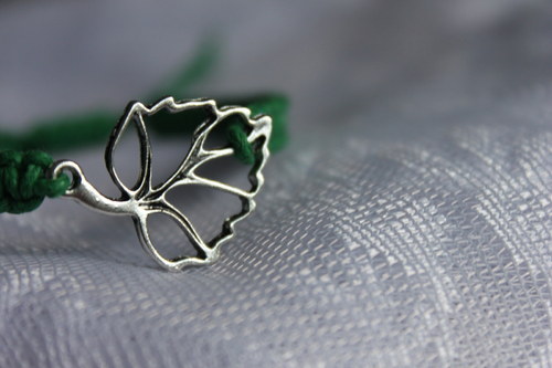 Náramek macramé/shamballa — foto 5