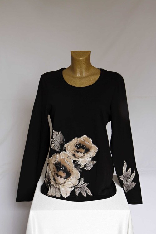 Tričko s aplikací, vel. 44 (L/XL) — foto 2