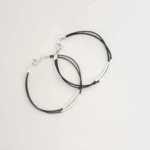 Silver&dark brown tube — foto 3