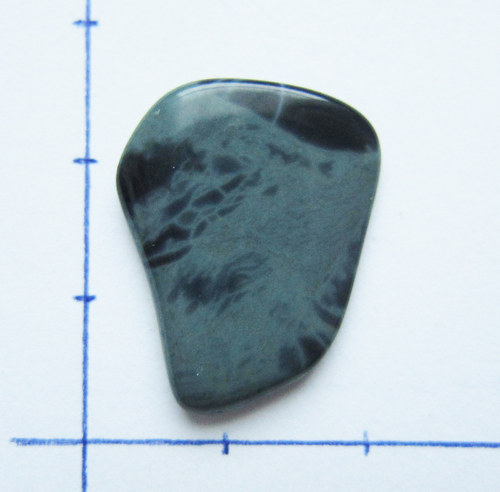 Obsidián pavoučí 22x17x2 — foto 2