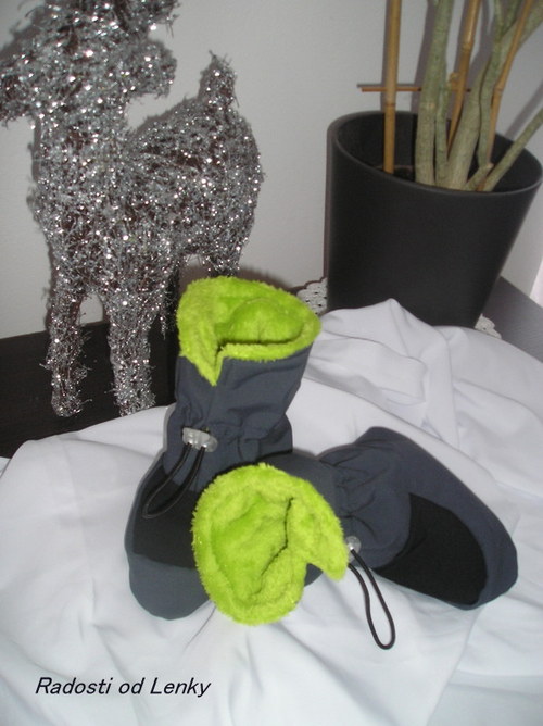 Softshellové botičky pro nechodící nožičky — foto 2
