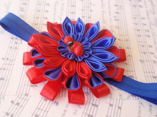 Čelenka Bleu et rouge — foto 2