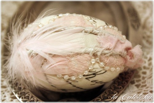 Shabby chic vejce velké — foto 4