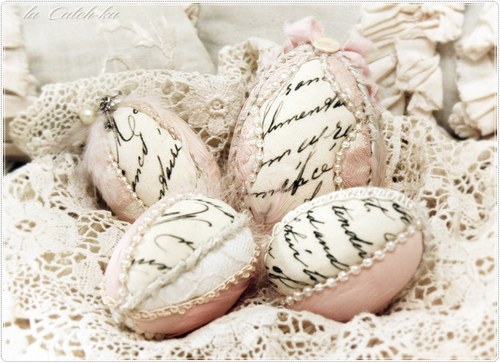 Shabby chic vejce velké — foto 5