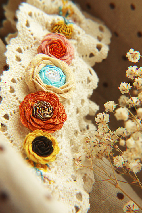 Vintage wedding garter with birds — foto 5