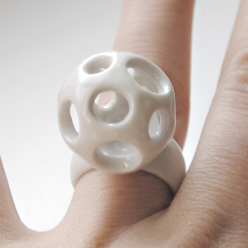 "Light porcelain" ring — foto 3