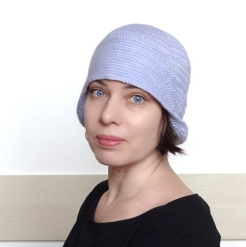 Eliška a levandule - bio klobouček — foto 2